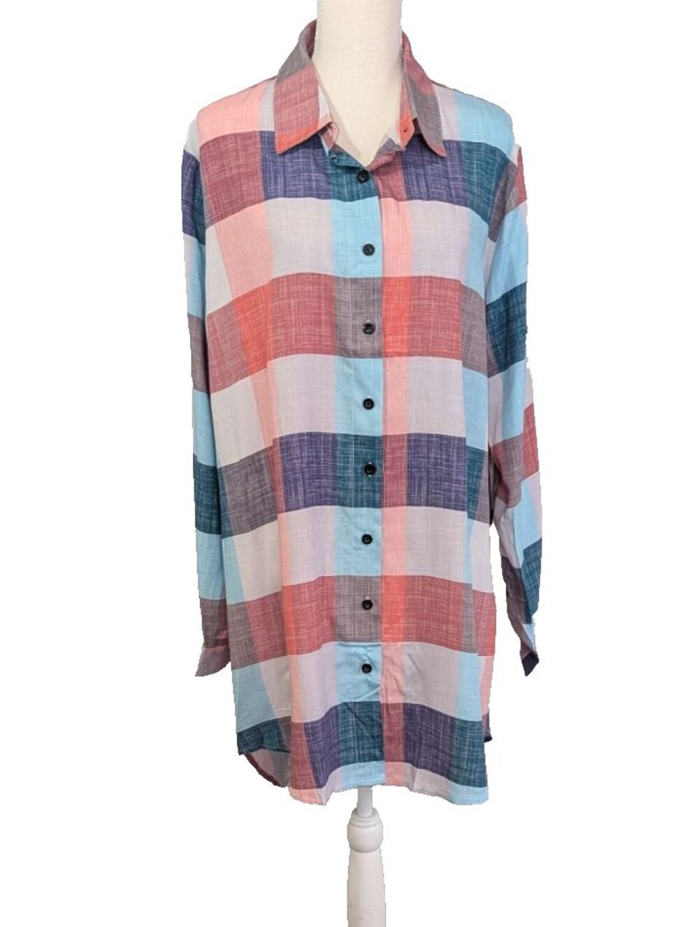 Women's Choove Long Stripped Blouse Size XXL NWOT